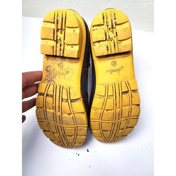 Joules Wellibob Womens Floral Stripe Ankle Rain Boots Size 9 Rubber & Textile - Picture 7 of 9